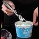 thumbnail image 5 of Cuchara para Helado de Acero Inoxidable, Bordes Lisos para Un Uso Seguro, Herramienta para Hacer Platos de Fruta, Fácil de Hacer Bolas de Helado, Utensilio de Cocina Multiusos, Perfecto para, 5 of 7