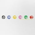 thumbnail image 2 of CafePress - Power Rangers Dino Zord Emblems - Adjustable Unisex Printed Trucker Hat with Mesh Back, 2 of 8