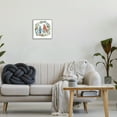 thumbnail image 2 of Stupell Birds Perched Natural Floral Wreath Animals & Insects Painting Gray Framed Art Print Wall Art, 2 of 7