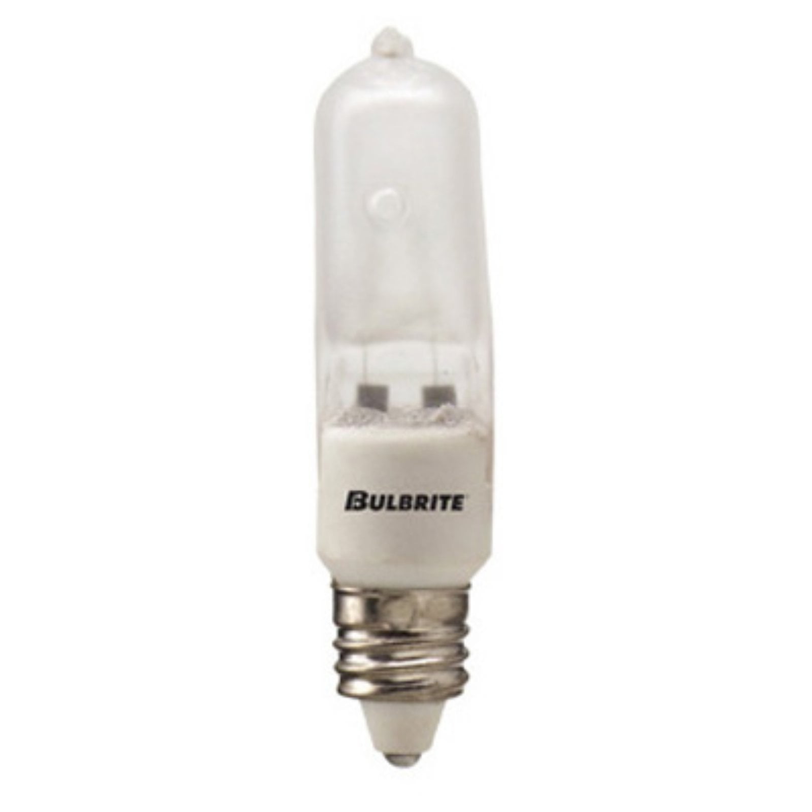 Bulbrite Frosted Dimmable Mini-Candelabra Base Halogen Light Bulb - 10 pk