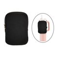 thumbnail image 2 of Water Bottle Pouch Zipper Pouch Water Bottle Fanny Pack Durable Women Men Tumbler Pouch Belt Bag for Hiking Walking Gym Accessories Fitness Black, 2 of 10