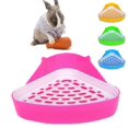 thumbnail image 1 of 4 Uds. Inodoro para mascotas, orinal, entrenador, cubo de basura esquinero para ratones pequeños, hámsteres y conejillos de indias oso de fresa Electrónica, 1 of 5