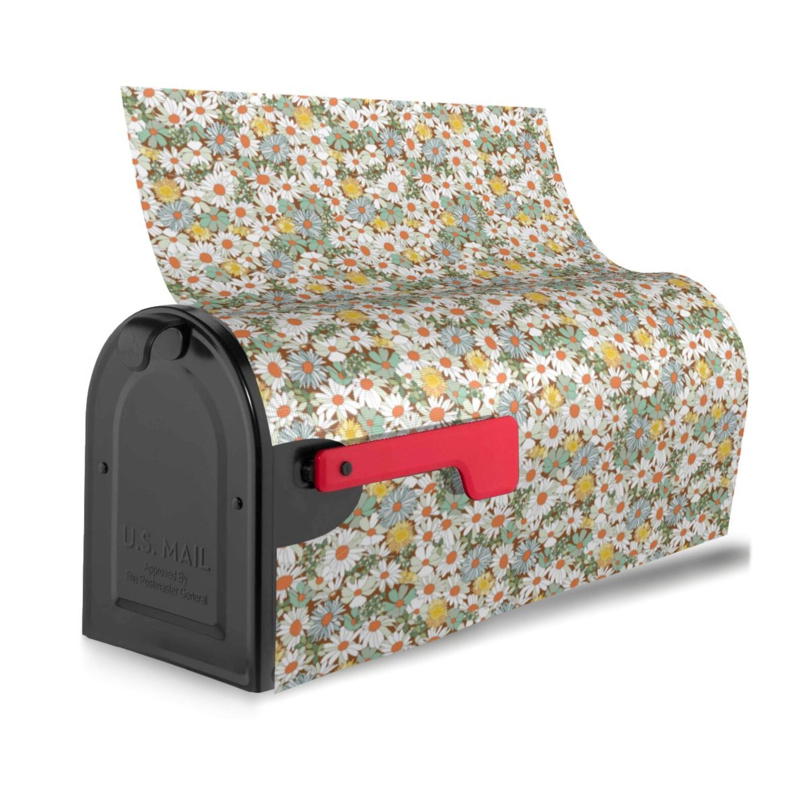 Kdxio Magnetic Mailbox Cover 25.5x21 in Mailbox Cover Outdoor Decoration Holiday Mailbox Covers for Home Garden Yard-25.5x21 in