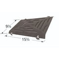thumbnail image 3 of 15.75" Black Heat Plate for Sunbeam Gas Grill, 3 of 3