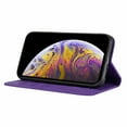 thumbnail image 2 of Wallet Case for iPhone 11 Pro with Card Slots Kickstand Magnet Closure Phone Cover, Shockproof Short Wrist Strap Flip Folio Case for iPhone 11 Pro 5.8 Inch,Purple, 2 of 10