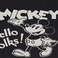 thumbnail image 3 of Mickey & Friends - Mickey Mouse Hello Folks - Toddler And Youth Long Sleeve Graphic T-Shirt, 3 of 5