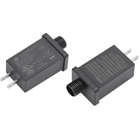 WITYUKE 12V 1000mAh Low Voltage LED Trans-former, Class 2 Power Adapter, 12W 60Hz Waterproof Power Supply, for Christmas Lights Inflatable Decor, Outdoor Indoor Use
