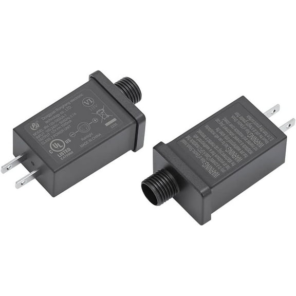 WITYUKE 12V 1000mAh Low Voltage LED Trans-former, Class 2 Power Adapter, 12W 60Hz Waterproof Power Supply, for Christmas Lights Inflatable Decor, Outdoor Indoor Use