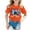Orange, variant on Girls Tshirts Kids Empowering Slogan Will Be Graphic Tee Short Sleeve Girls' Tops Yellow 6-7 Years