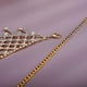 thumbnail image 5 of Gargantilla ancha con diamantes de imitación, collar con pechera bohemio, gargantilla de cristal llamativa para mujer, collar con borlas, boda, novia (plata), dorado, 5 of 5