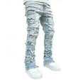 thumbnail image 5 of Boys' Ripped Skinny Stretch Jeans, Fashionable & Comfortable Slim Fit Denim Jeans Pants for 6-16 Years, 5 of 8