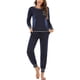 thumbnail image 4 of Ropa De Dormir Para Mujer, Tops Casuales Suaves A La Moda, Pantalones, Pijama, Lavable, Elegante Para El Dormitorio Del Hogar ANGGREK Otros, 4 of 8