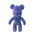 thumbnail image 2 of Pintura de diamante DIY Oso Violento Likrtyny Mosaico Hecho a Mano Azul 23*7,5*3,5 cm, 2 of 9