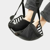 WHAMVOX  Hammock Sling Belt Footrest for Plane Travel Ergonomic under Desk Feet