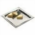 thumbnail image 2 of American Metalcraft Serving Tray Square Hammered Stainless Steel - 18"L  x  18"W, HMSQ18, 2 of 2