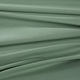 thumbnail image 6 of Chezmoi Collection Solid Sage Green 250TC 100% Cotton Twill Bed Sheet Set California King Size, 4-Piece Luxury Soft Breathable Deep Pocket Sheets and Pillowcases Set, 6 of 9