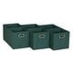 thumbnail image 1 of Juego de 6 cubos Storage Cube Bins Household Essentials, color verde, 1 of 5