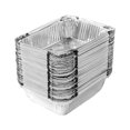thumbnail image 1 of 50Pcs Disposable Bbq Aluminum Foil Pans Take-Out Food Containers Rectangle Lunch Box Grill Catch Tray Kitchen Supplies, 1 of 7