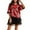 a-Red36554, variant on VNKIDY Women's Carnival Sequin Football Pattern Short Sleeve T Shirts Crewneck Loose Fit Tees For Sports Theme Party Casual Daily Wear Outdoor Activities Cozy Tops