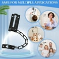 thumbnail image 5 of Door Security Chain Lock, Heavy Duty Latch Chain Door Lock Anti-Theft Internal Front Lock Sturdy Guard Thickened Chain Lock Child Proof Slide, 5 of 5