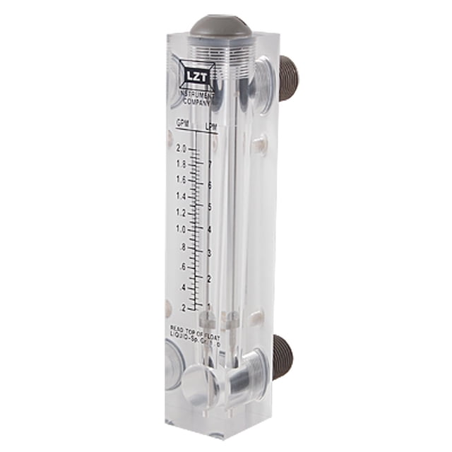 Vaso medidor de flujo para montaje en panel Agua líquida 1-7LPM 2.0 GPM