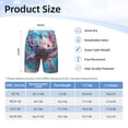 thumbnail image 3 of Cauagu Cute Underwater Axolotl Print Swim Trunks for Men,Youth Boys Swim Shorts Compression Liner Beach Shorts Boys' Swimming Shorts 7-20 Years Bathing Suit-X-Large, 3 of 4