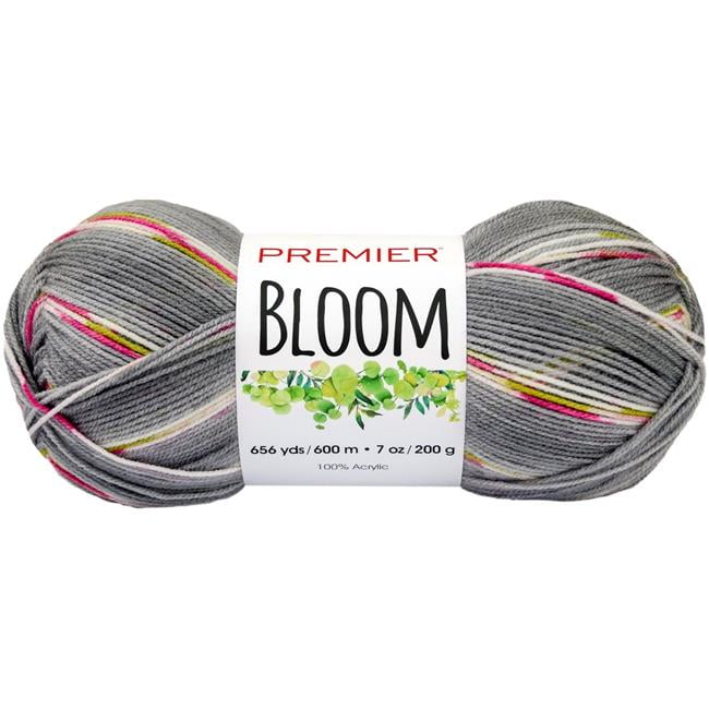 Premier Yarns 109003 Bloom YarnPewter Rose
