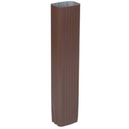 Amerimax 3 in. H X 2 in. W X 15 in. L Brown Aluminum K Downspout Extension