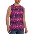 thumbnail image 2 of Kdxio Snowflakes And Christmas for Men's Muscle T-shirt,Sleeveless for Workout Running Athletic Gym Lounge Casual, 2 of 5