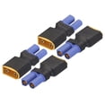 thumbnail image 1 of Unique Bargains XT90 Male to EC5 Female Connector Adapter RC/RC LiPo Battery Converter 4pcs, 1 of 6