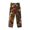 thumbnail image 6 of Daiia Hip-Hop Guinea Pig. Men's Sleep Pant with Pockets and Drawstring,Pajama Pants-Small, 6 of 9