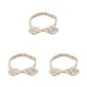 thumbnail image 1 of Minnieouse Banda para el cabello elegante y cómoda para niñas Accesorios para el cabello ajustables y absorbentes del sudor Beige Type1 NO1, 1 of 6
