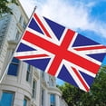 thumbnail image 6 of JHGoosa Flag British Flag 3x2FT UK Flag Indoor Outdoor Quality Polyester With Color And Brass Decorations, 6 of 9