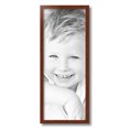 thumbnail image 2 of ArtToFrames 9" x 23" Walnut Picture Frame, 9x23 inch Brown Wood Poster Frame (WOM-4215),  Pack, 2 of 8