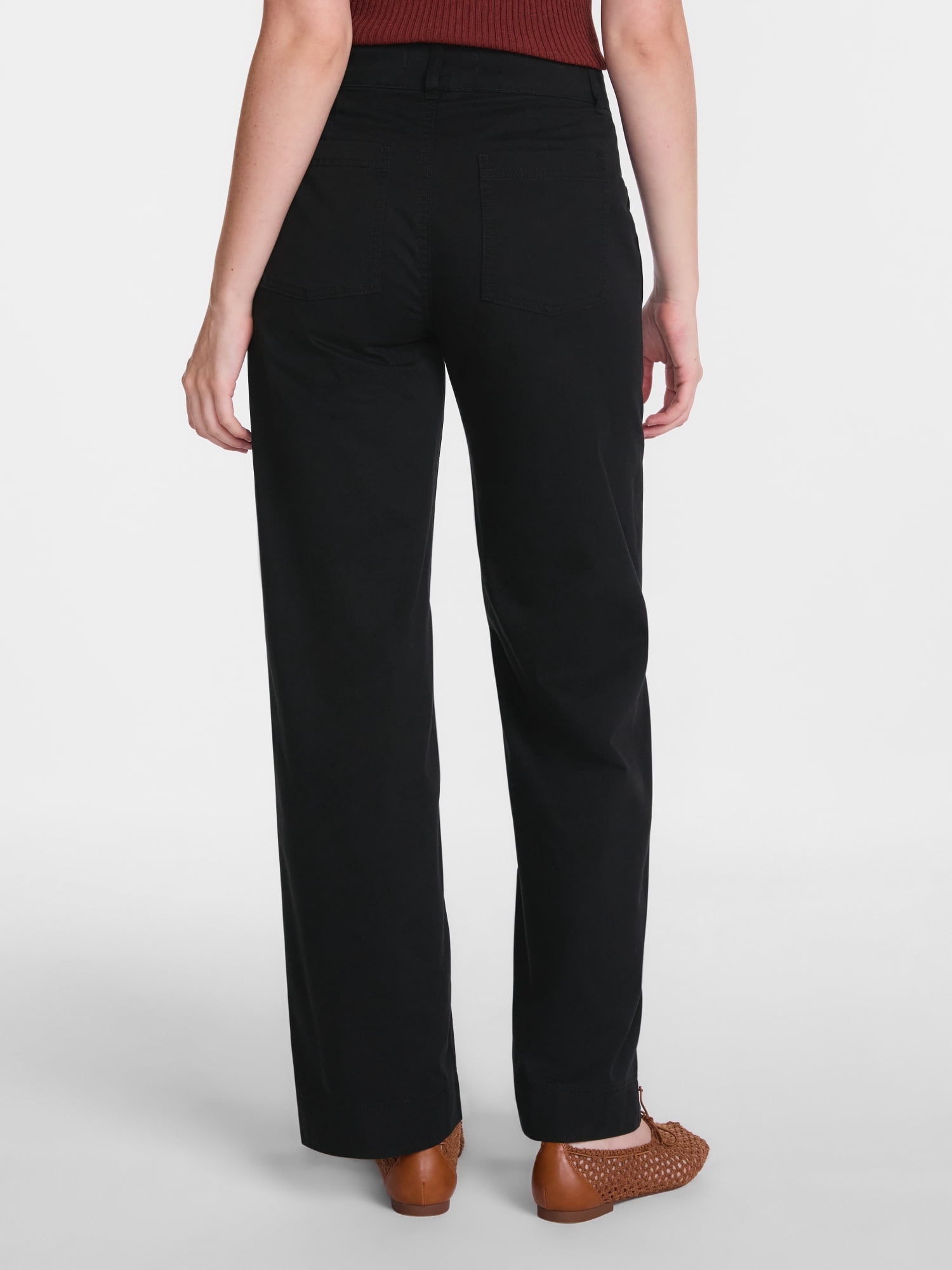 Scenario Women's Wide Leg Utility Pants, 31" Inseam, Sizes 0-20
