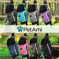thumbnail image 7 of PetAmi Dog Fanny Pack, Treat Pouch for Dog Walking, Training, Built in Poop Bag Dispenser, Water Bottle Holder, Collapsible Bowl, Pet Treat Waist Belt for Hiking, Running, Kibbles (Black), 7 of 7