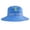 Blue, variant on Little Girls Sun Hat Llama Cactus Print UPF 50+ Bucket Cap,Blue