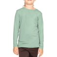 thumbnail image 2 of Stretch Is Comfort Girl's Oh So Soft Long Sleeve Top | Child Size 6 -14, 2 of 6