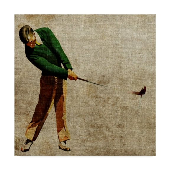 Trademark Fine Art 'Vintage Sports II' Canvas Art by John Butler