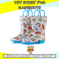 thumbnail image 4 of Disney Toy Story Kids PVC Waterproof Rainboots - Woody, Buzz Lightyear, Aliens, Hamm, Rex and Slinky Dog - Size 7 Toddler, 4 of 7