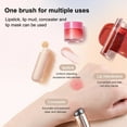 thumbnail image 5 of STAOEDU Dual Ended Jelly Makeup Blender Tool, Silicone Makeup Applicator for Blush, Bronzer, Concealer, Contour, Eyes, and Lips, 5 of 7