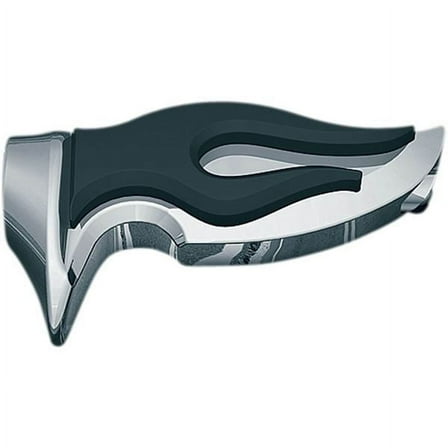 Kuryakyn Motorcycle Footpegs: Flamin' Pegs Without Adapters, Chrome, 1 Pair 4417