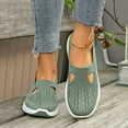 thumbnail image 2 of Chaussures Décontractées pour Femmes Respirantes à Enfiler Chaussures Décontractées pour Femmes Chaussures Décontractées en Maille Haute à Talons Bas Confortables Chaussures de Marche Décontractées pour Femmes, 2 of 9