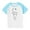 E028-Blue, variant on Girls Fashion Raglan Sleeve Short Sleeve T-Shirt, Summer Children Cute Print Pattern Round Neck Casual Comfortable Shirt