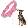 thumbnail image 3 of pitrice Bling Crystal Cat Collar Metal Adjustable Puppy Bow Tie Rhinestone Soft Collars Pet Supplies for Small Medium Dogs, 3 of 3