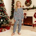 thumbnail image 1 of XEGLSBU Thermal Underwear for Kids 2 Piece Long Johns Girls Base Layer Top and Bottom Set, 1 of 8