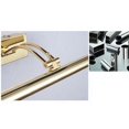 thumbnail image 4 of Aplique LED de pared para iluminar cuadros, espejos, cuadros murales, LED 8W de estilo tradicional y elegante, luz cálida, bronce envejecido, articulado.40cm, 4 of 5