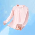 thumbnail image 6 of OGLCCG Girls Athletic Long Sleeve Shirts Quick Dry Workout Performance T-Shirts Lightweight Kids Active Tees Size 3-15, 6 of 6