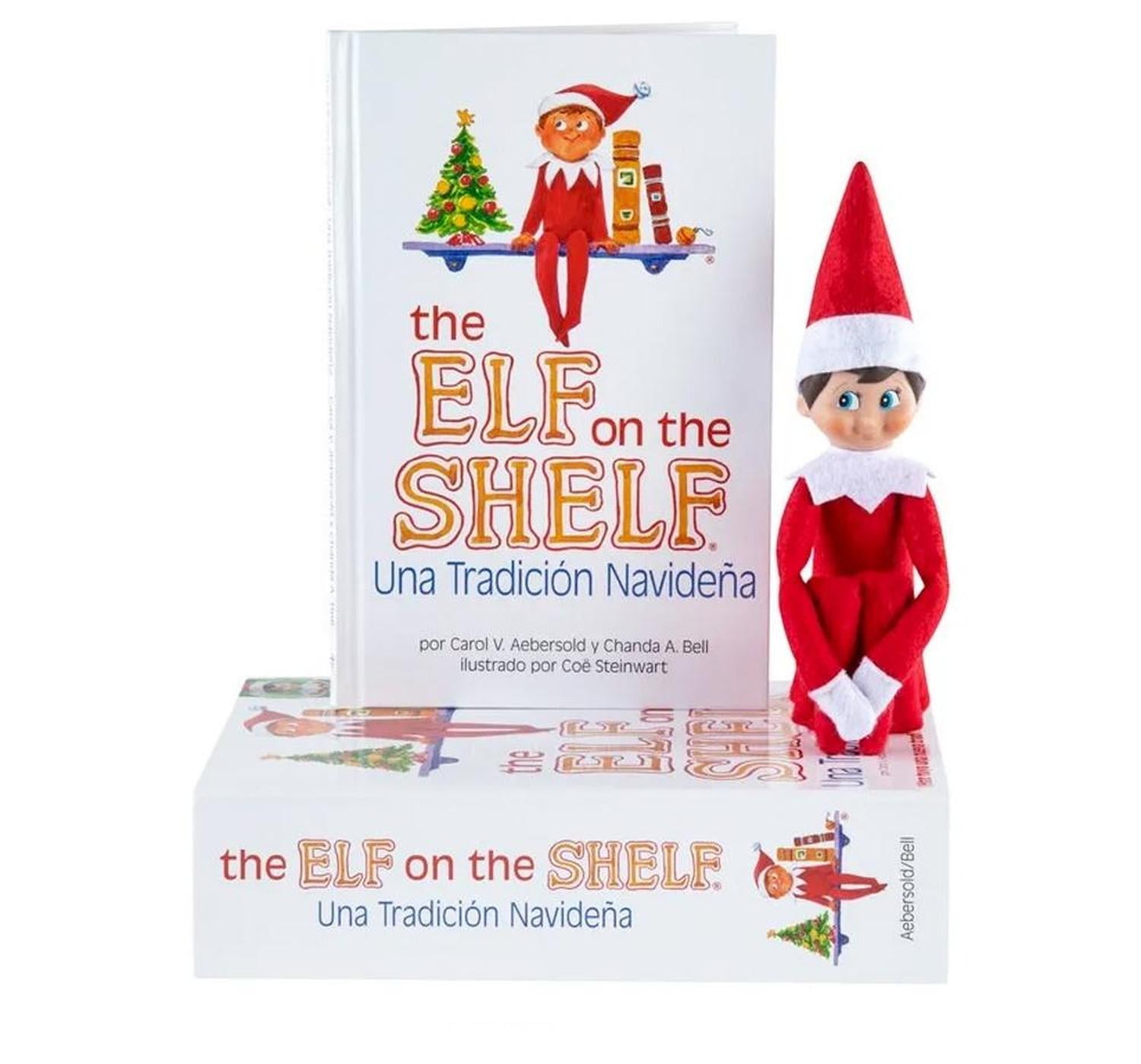 【未使用】the ELF on the SHELF with Book Elf on the Shelf Original Boy Light Skin Box Set - Walmart.com