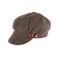 thumbnail image 2 of David & Young  Brushed Knit Jersey Cabbie Hat (Women), 2 of 3